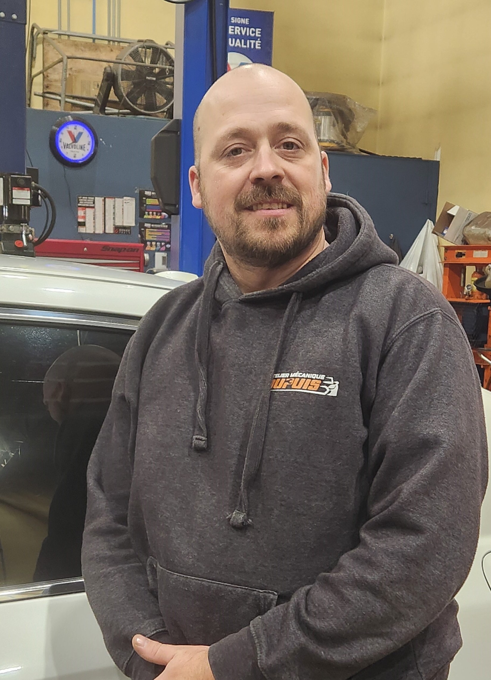 Jonathan Patry-Dupuis: Mécanicien copropriétaire