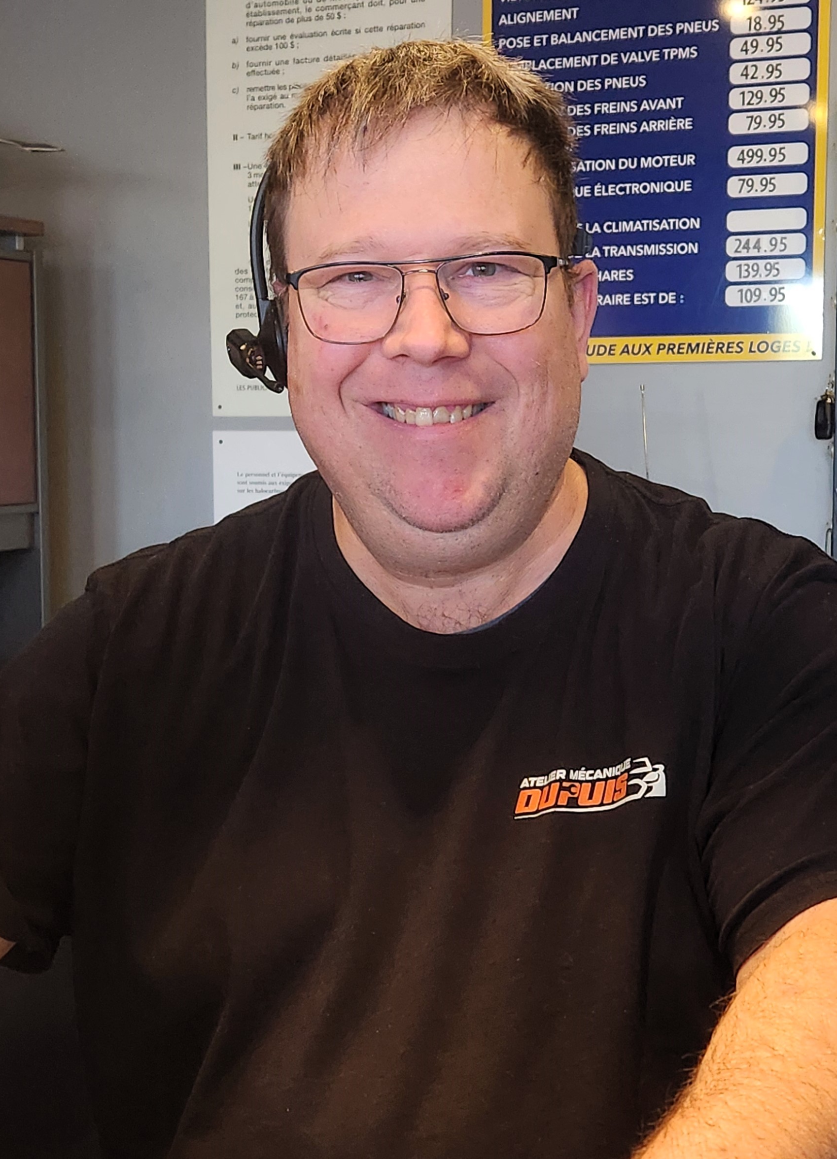 Martin Baril: Conseiller technique